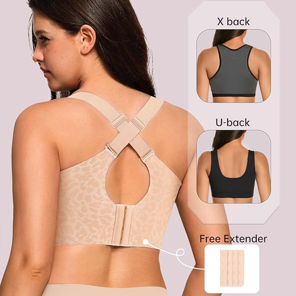 Leopard Print Seamless Jelly B - огляд і ціна Mastectomy Bra Pocket
