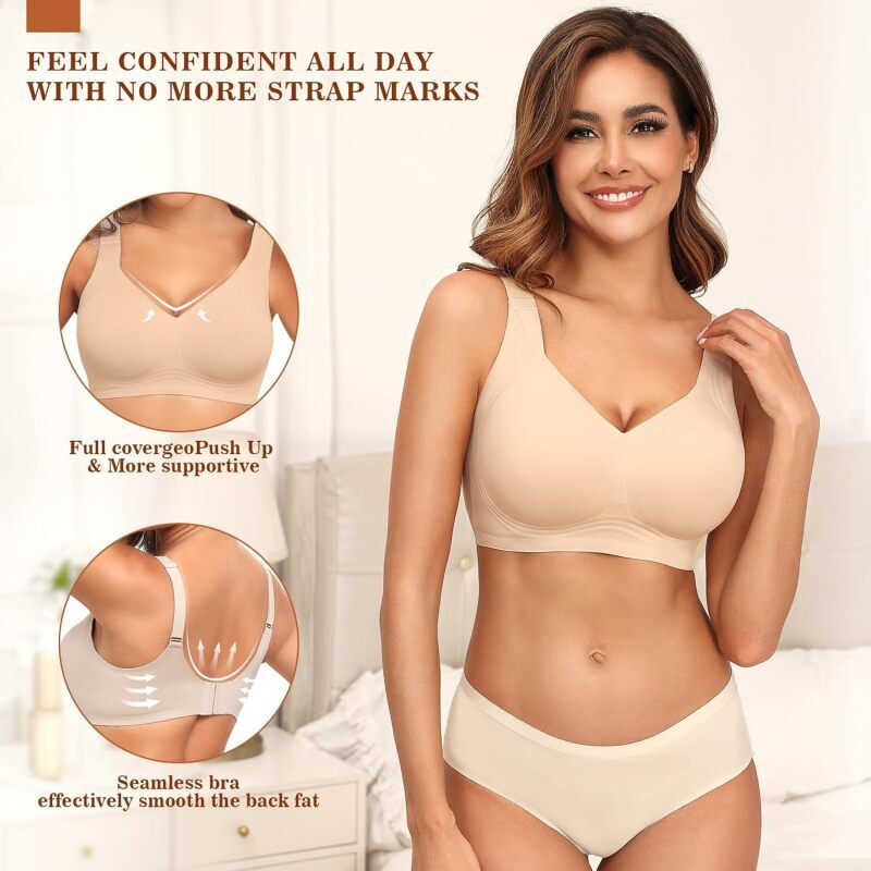 Women's Seamless Wireless Push - огляд і ціна Mastectomy Bra Pocket